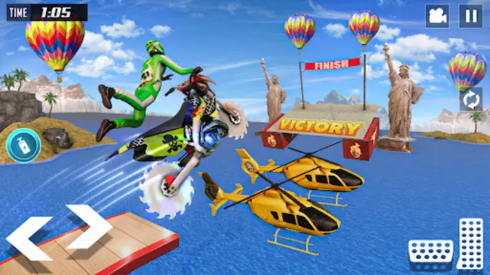 Bike Stunt Hero android App screenshot 1