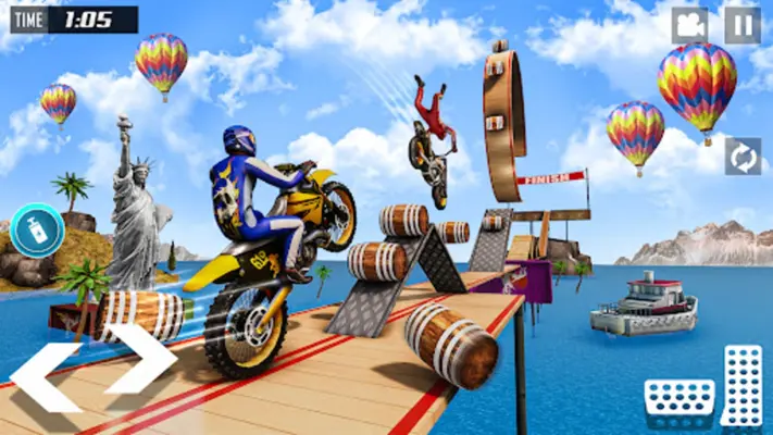 Bike Stunt Hero android App screenshot 2