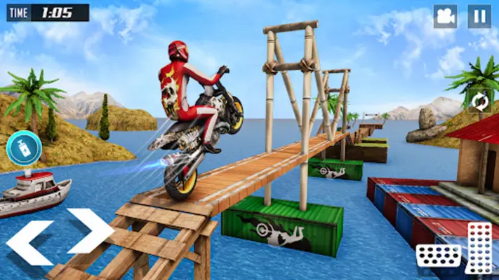 Bike Stunt Hero android App screenshot 4